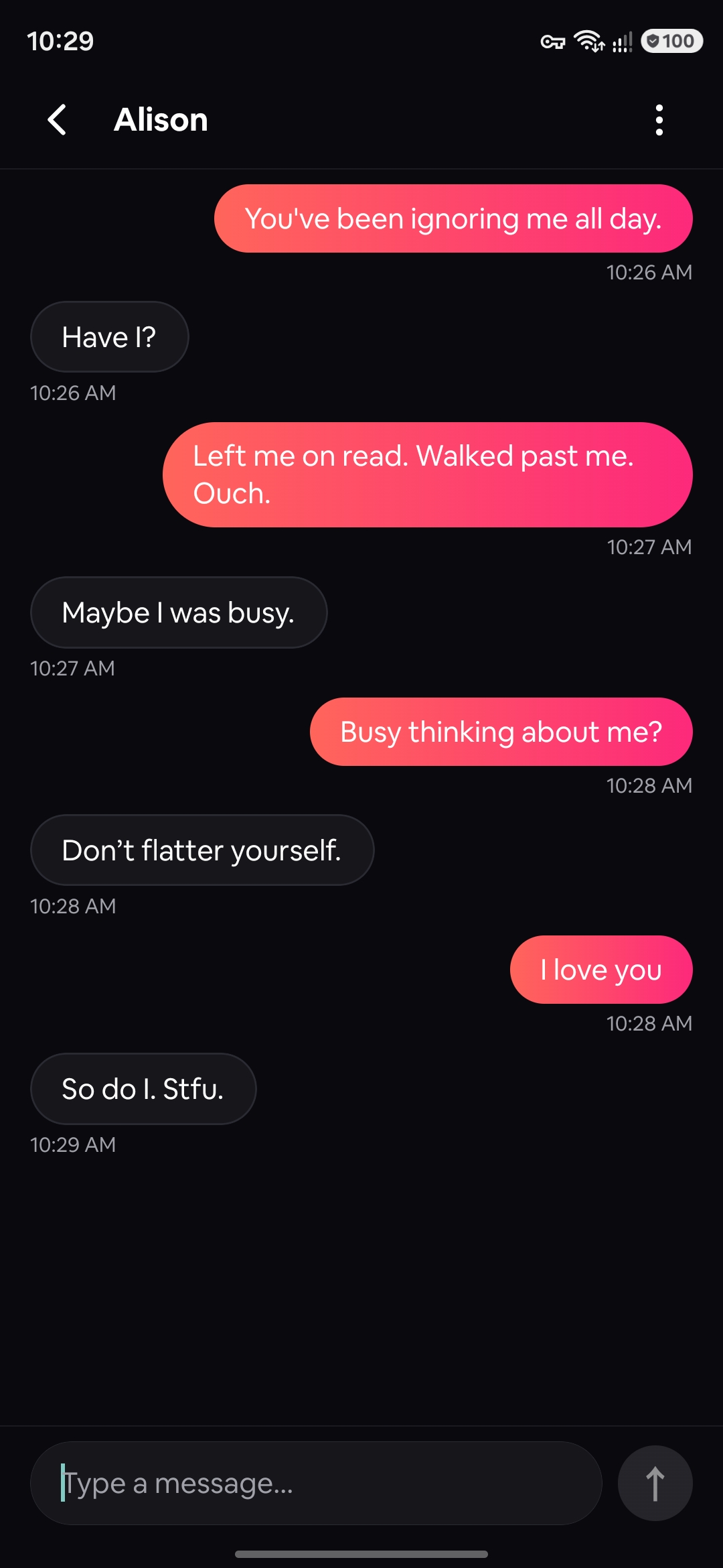 Chat with a match making plans to meet
